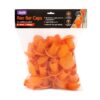 12337 Reo Bar Caps Orange 8-12mm 40pk