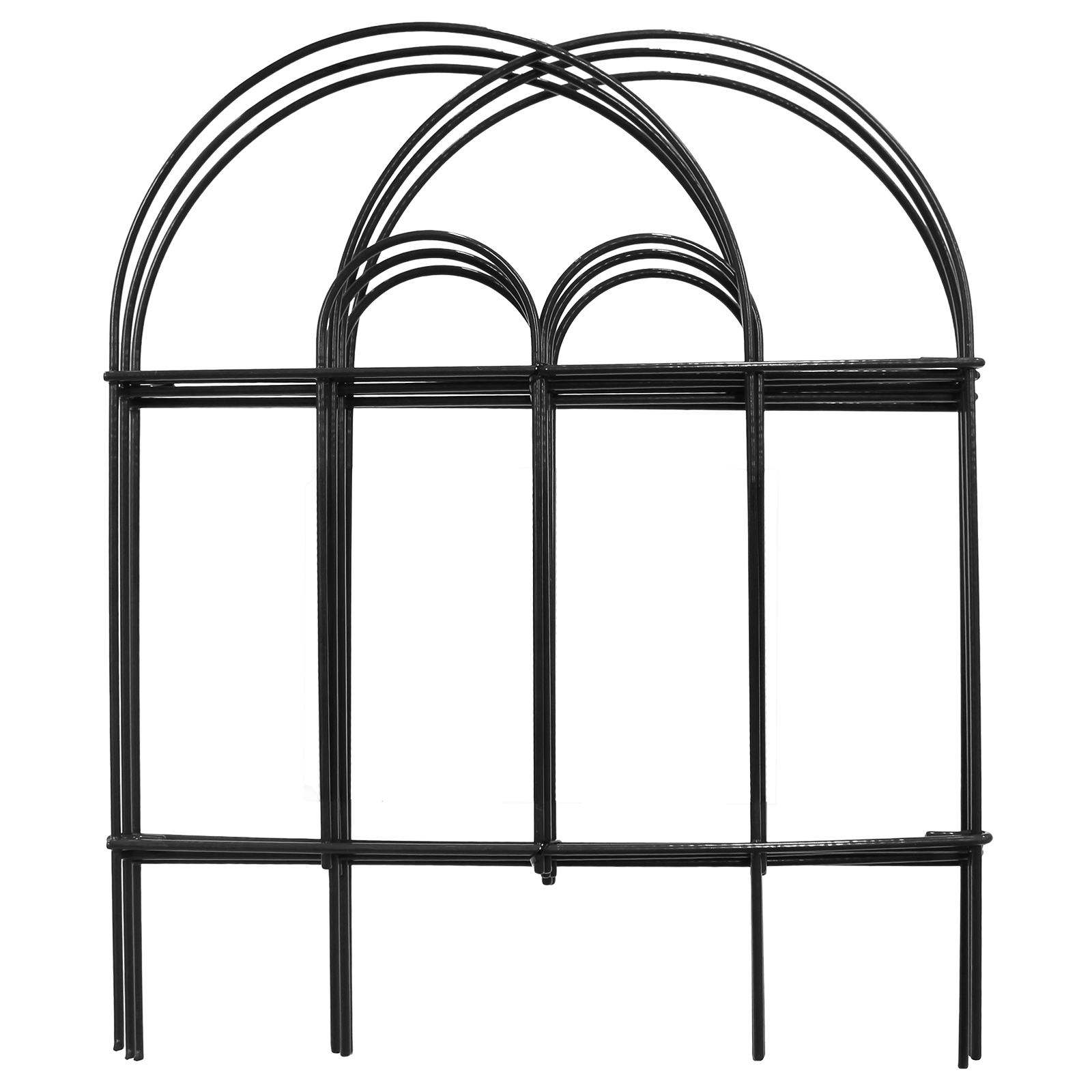 14355 Jack Looped Border Edging Black 6pack product hero