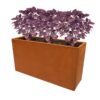 18489 Cafe rectangular flower planter