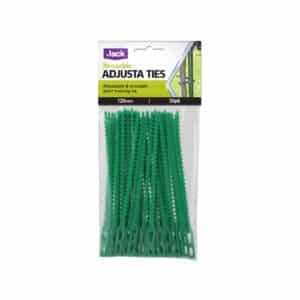 18713 Adjusta Ties 120mm 50pk Green