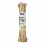 18747 Paper Twist Ties Cut Lengths 200pk