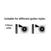 19999 Gutter Bristles 110mm Graphic
