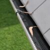 20011 Staymesh Gutter Kit In Gutter With Leaves