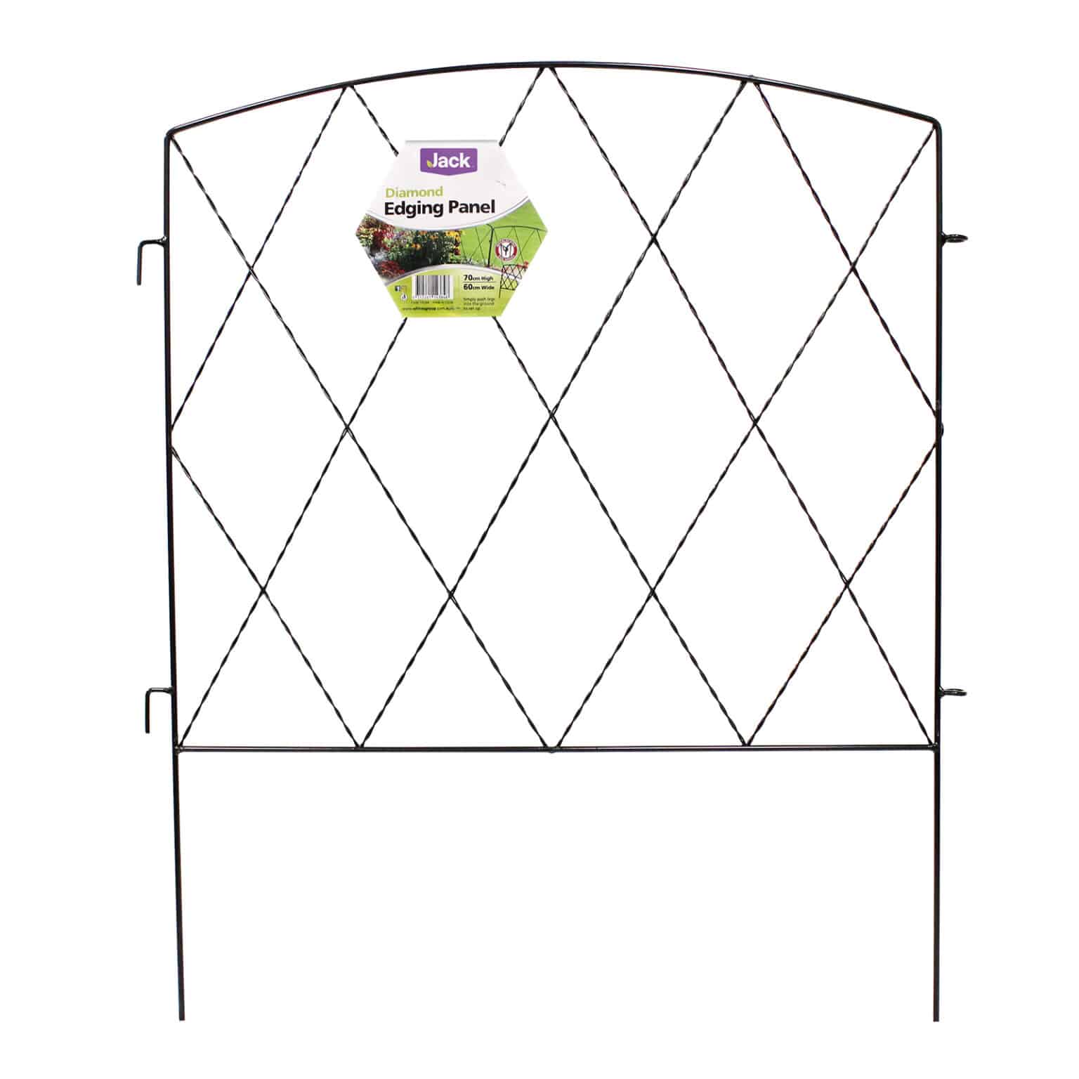 Diamond Interlocking Edging Panel Jack Garden Products