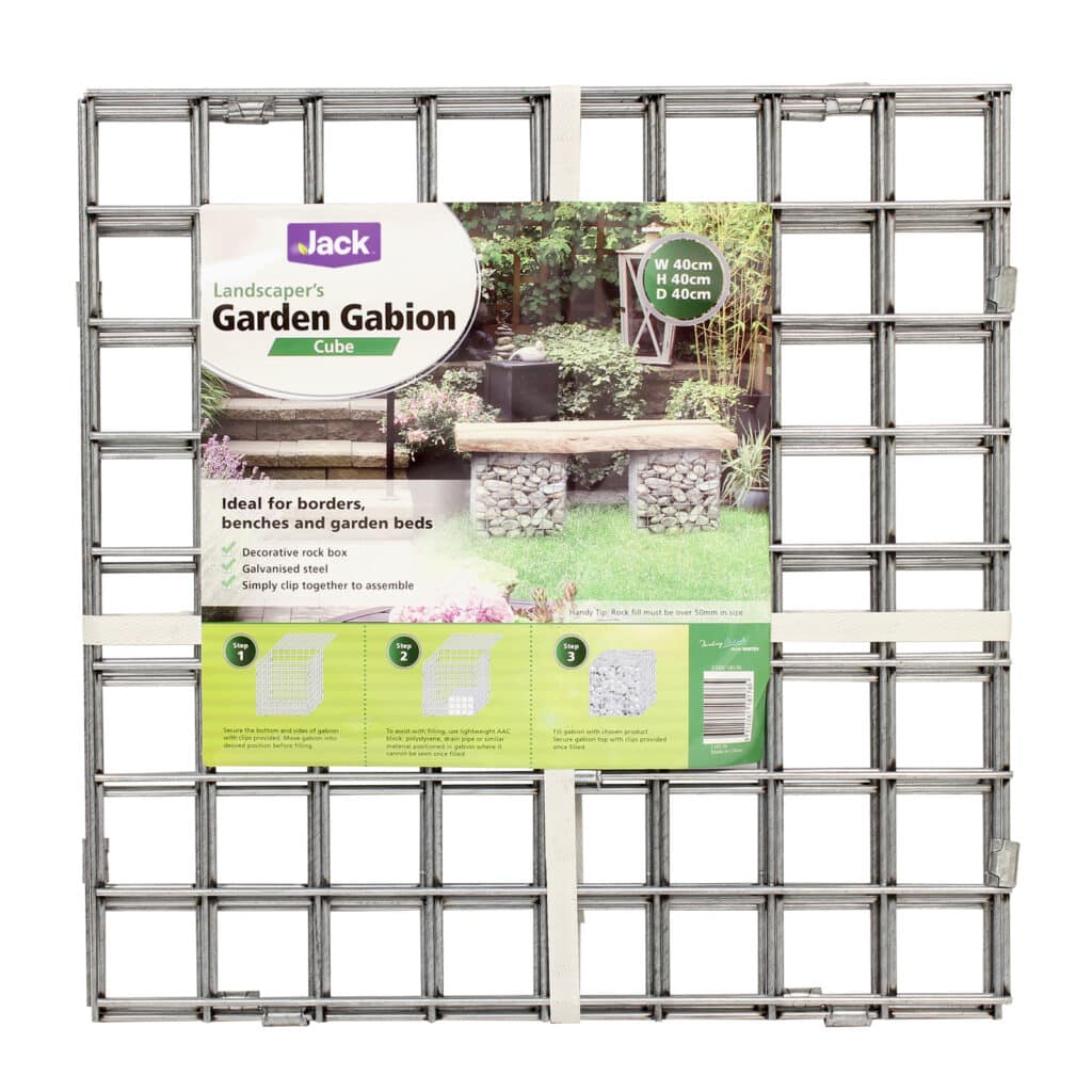 How To Build A Gabion Bench Seat Gabions Jack Garden Advice