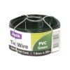 50213 Green PVC 1.6mm Wire Pak 20m