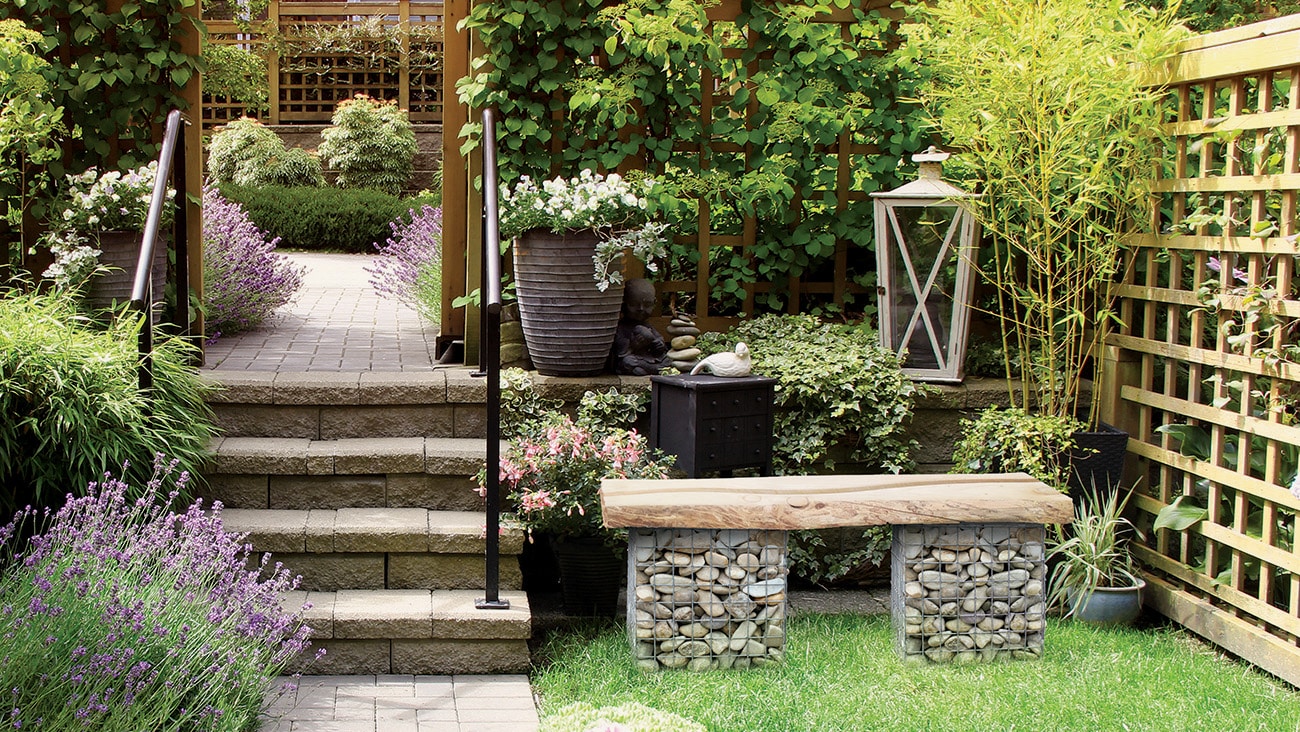 How To Build A Gabion Boxes & Walls Jack Garden Advice