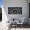 34230 Baroque Wall Art Charcoal lifestyle