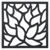 34214 Lotus Wall Art Charcoal