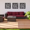 34214 Lotus Wall Art Charcoal lifestyle