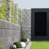 Jack Matrix Decor Screen Curves Wall Art Charcoal