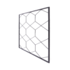 18661_Jack 600 x 600mm Honeycomb Square Tube Wall Art