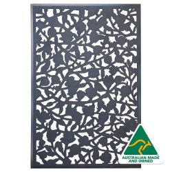 Matrix Magnolia Decor Screen with Frame
