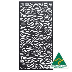Matrix Ocean Swell Decor Screen - Frameless