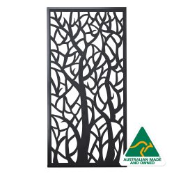 Matrix Woodland Decor Screen with Frame