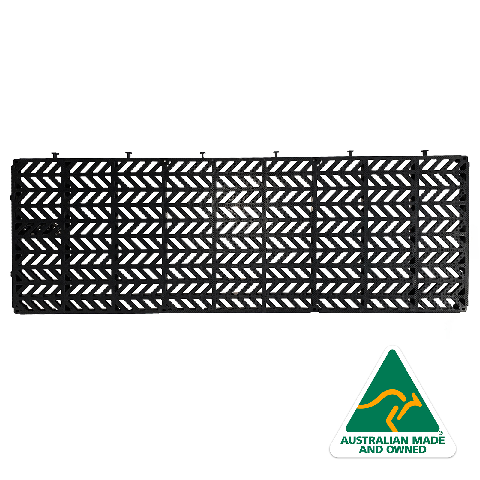 AUS-MADE_Jack Matrix Fast Floor_1200 x 400mm x 40mm_Charcoal_1600X1600