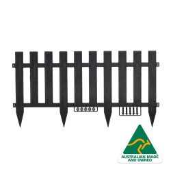 Matrix Square Picket Garden Edge w/Pegs