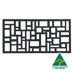 Matrix Cobblestone Wall Art