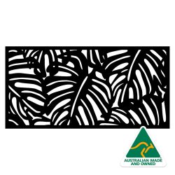 Matrix Monstera Wall Art