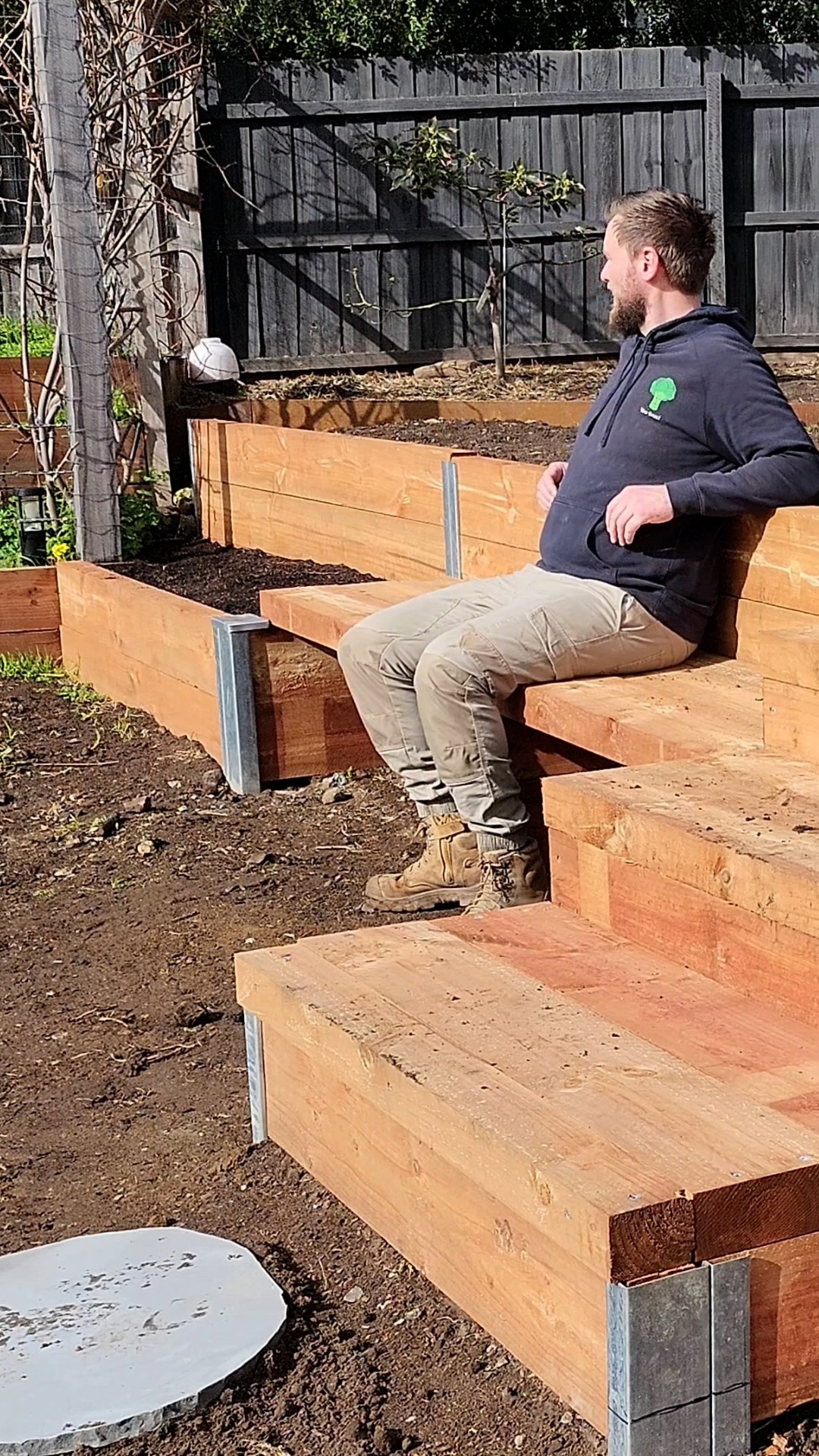 Retaining wall mobile