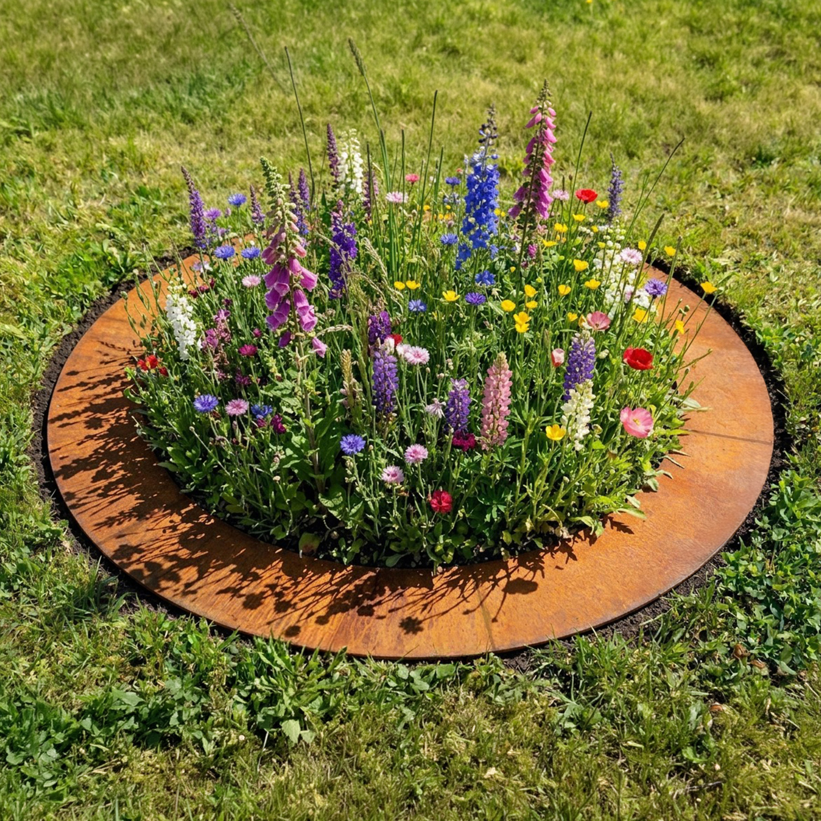 18918 Jack Flush-Fit Arc Edging lifestyle